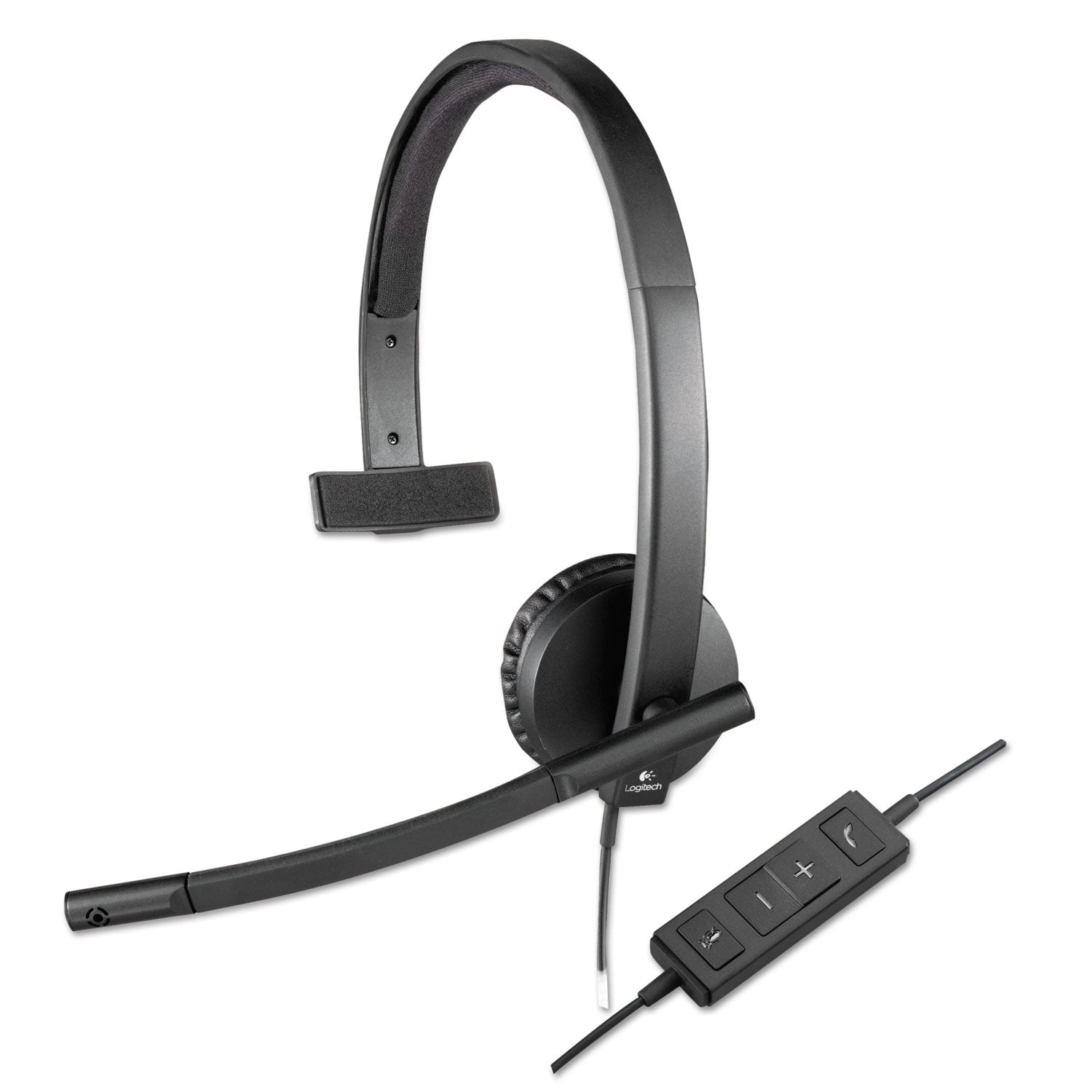 Mono - USB - Wired - 31.50 Hz to 20 kHz - Over-the-head - Monaural - Supra-aural - Noise Cancelling, Electret Microphone
