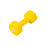 Yellow 9Lb Neoprene Dumbell