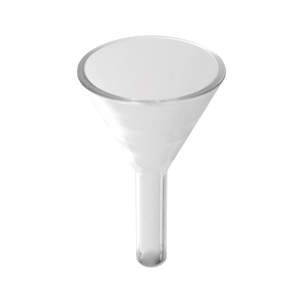 Burette Funnel, Short Stem, Borosilicate Glass, 40mm, Pack of 10