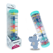 My First Rainstick 8'' - Baby Toy for Soothing Rain Sounds, Engaging Toddler Sensory Play