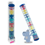 Mega Rainstick 16'' - Baby Toy for Soothing Rain Sounds, Engaging Toddler Sensory Play