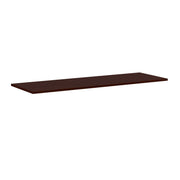 OfficeSource Variant Rectangular Top - 72"W x 24"D (Requires Base) - Mahogany