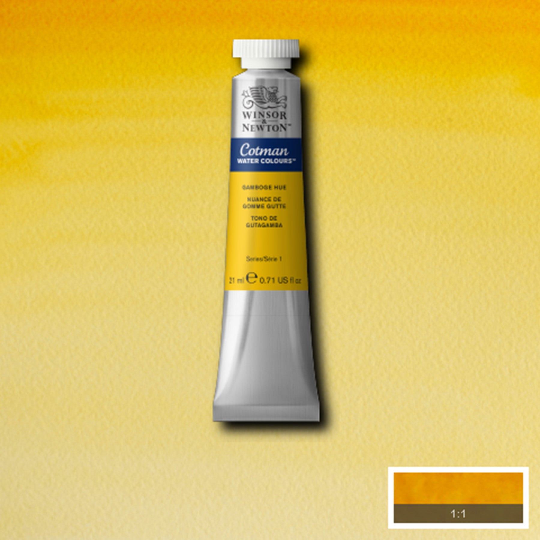 CWC 21ml tube - Gamboge Hue