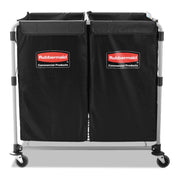 220 lb Load Capacity - 35.70" Length x 24.10" Width x 34.60" Height - Stainless Steel Frame - Black - 1 Each