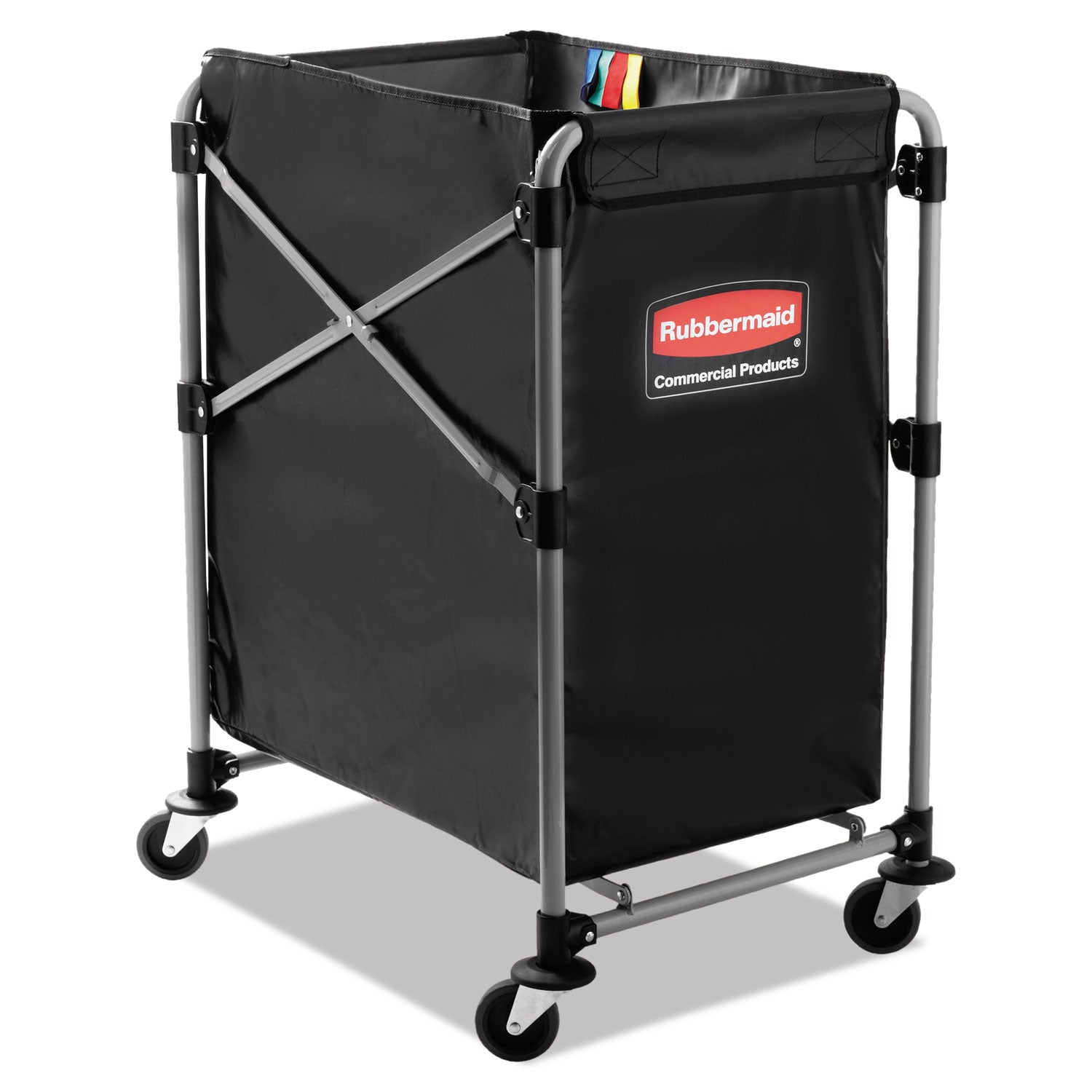 220 lb Load Capacity - 24.10" Length x 20.30" Width x 24" Height - Stainless Steel Frame - Black - 1 Each