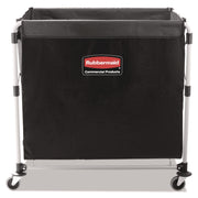 220 lb Load Capacity - 35.70" Length x 24.10" Width x 34.60" Height - Stainless Steel Frame - Black - 1 Each