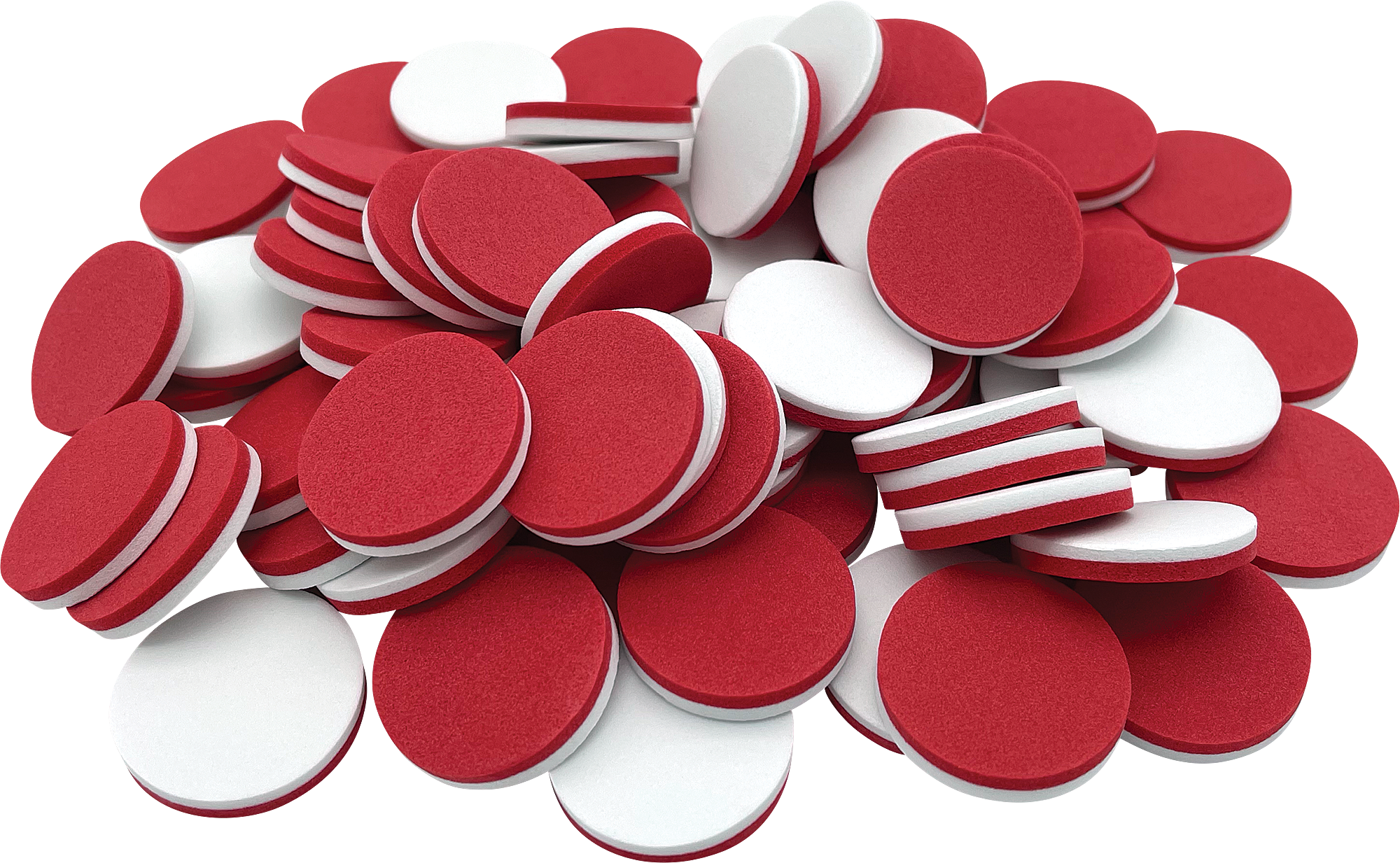 Foam Counters: Red/White