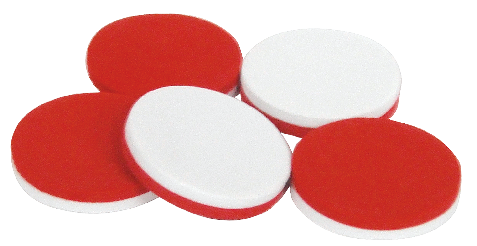 Foam Counters: Red/White