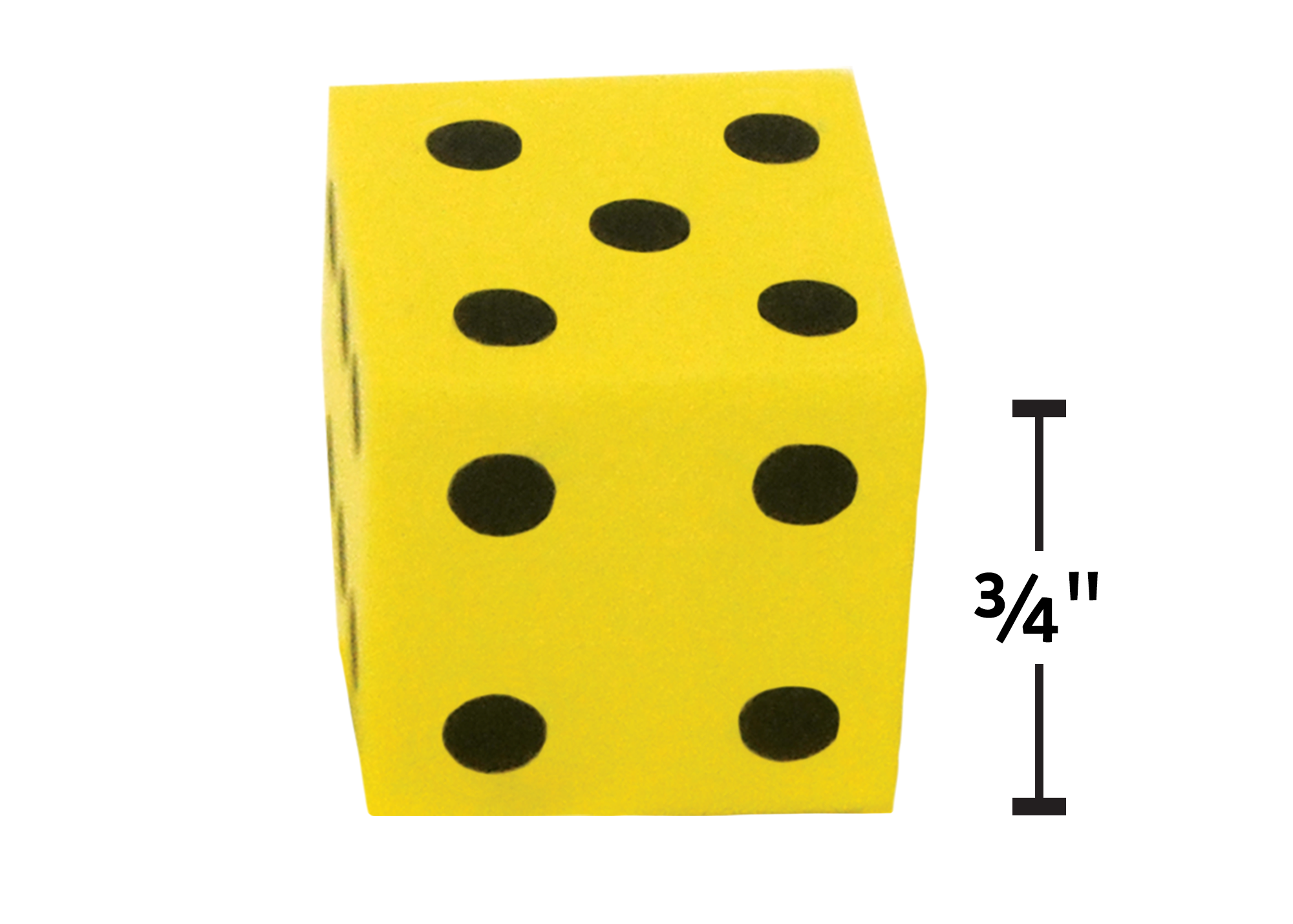 Foam Traditional Dice