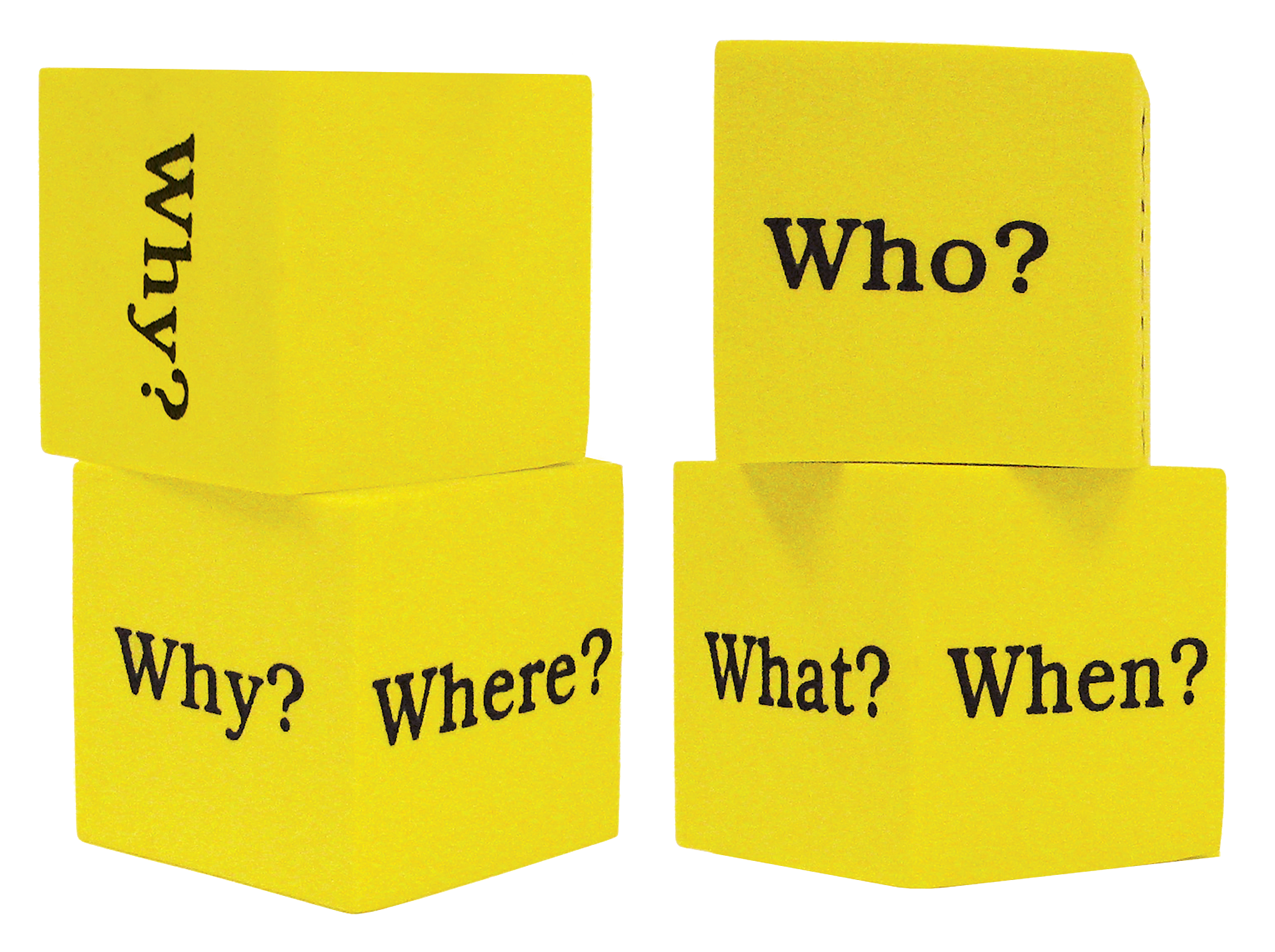 Foam Question Cubes