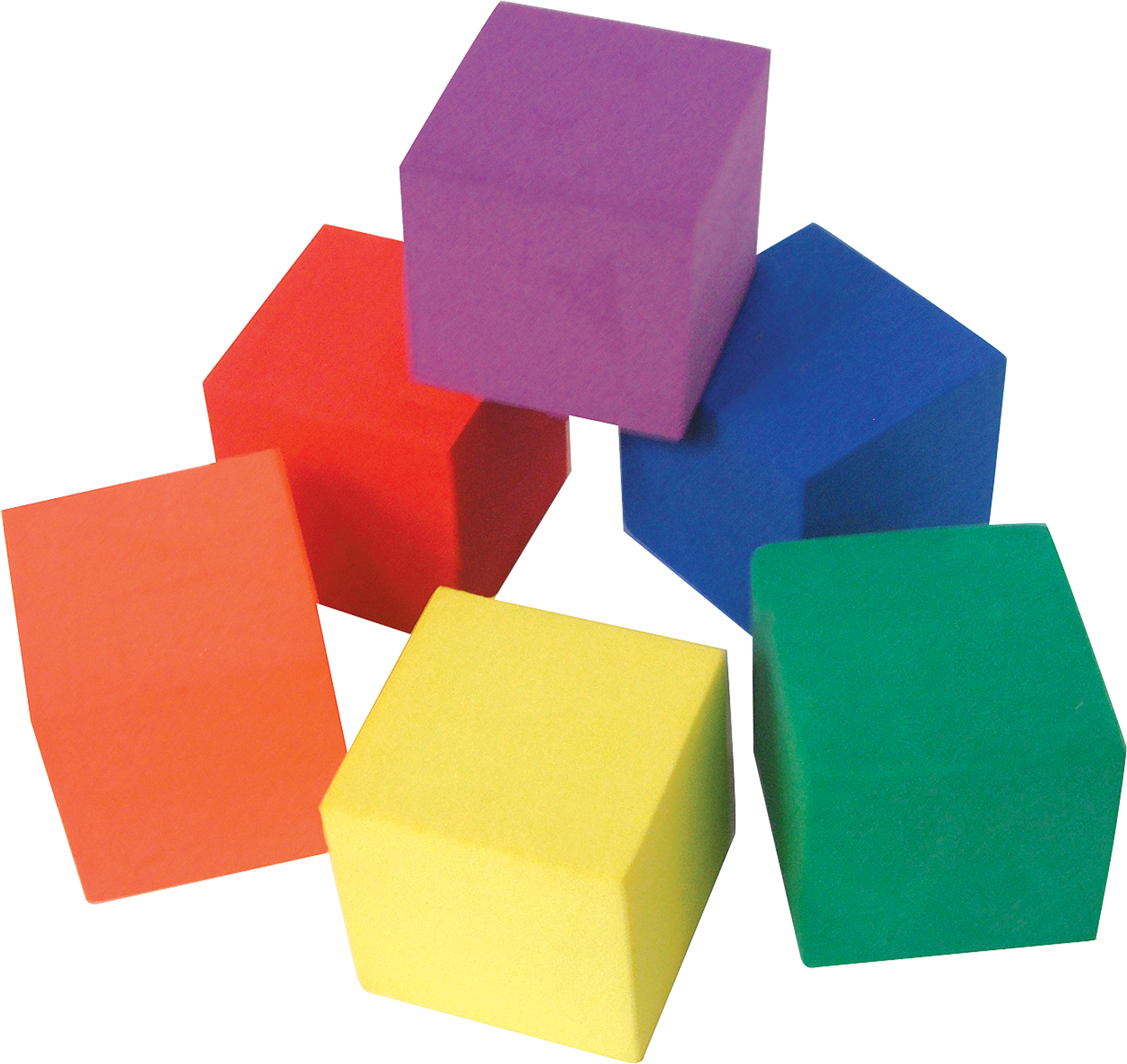 Foam Color Cubes