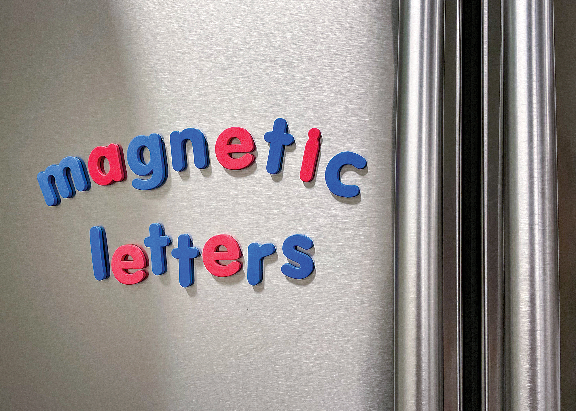 Magnetic Foam: Lowercase Letters