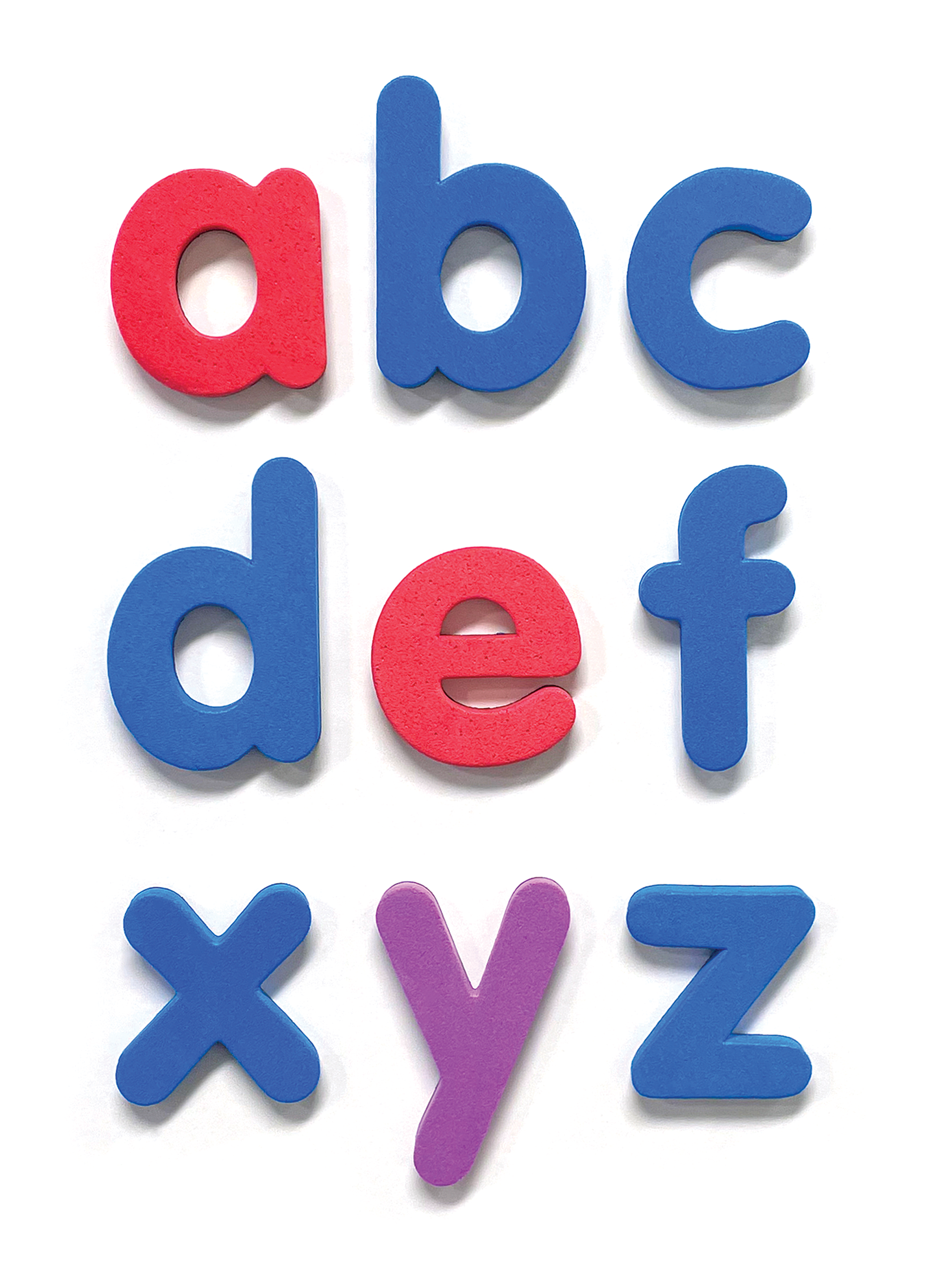 Magnetic Foam: Lowercase Letters