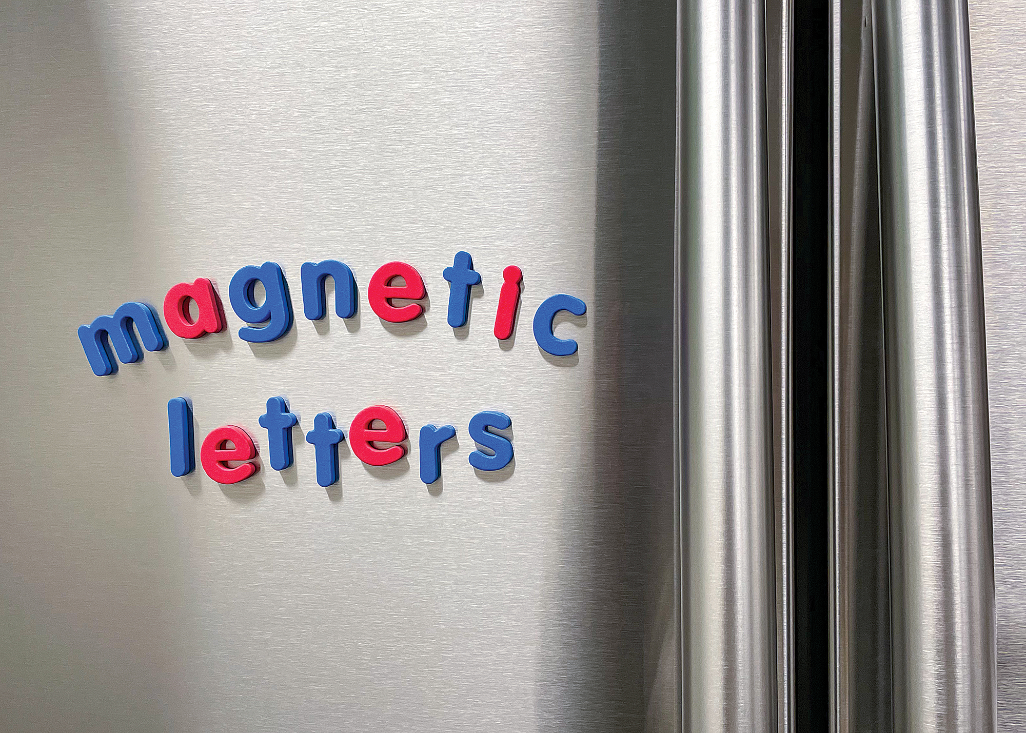 Magnetic Foam: Small Lowercase Letters
