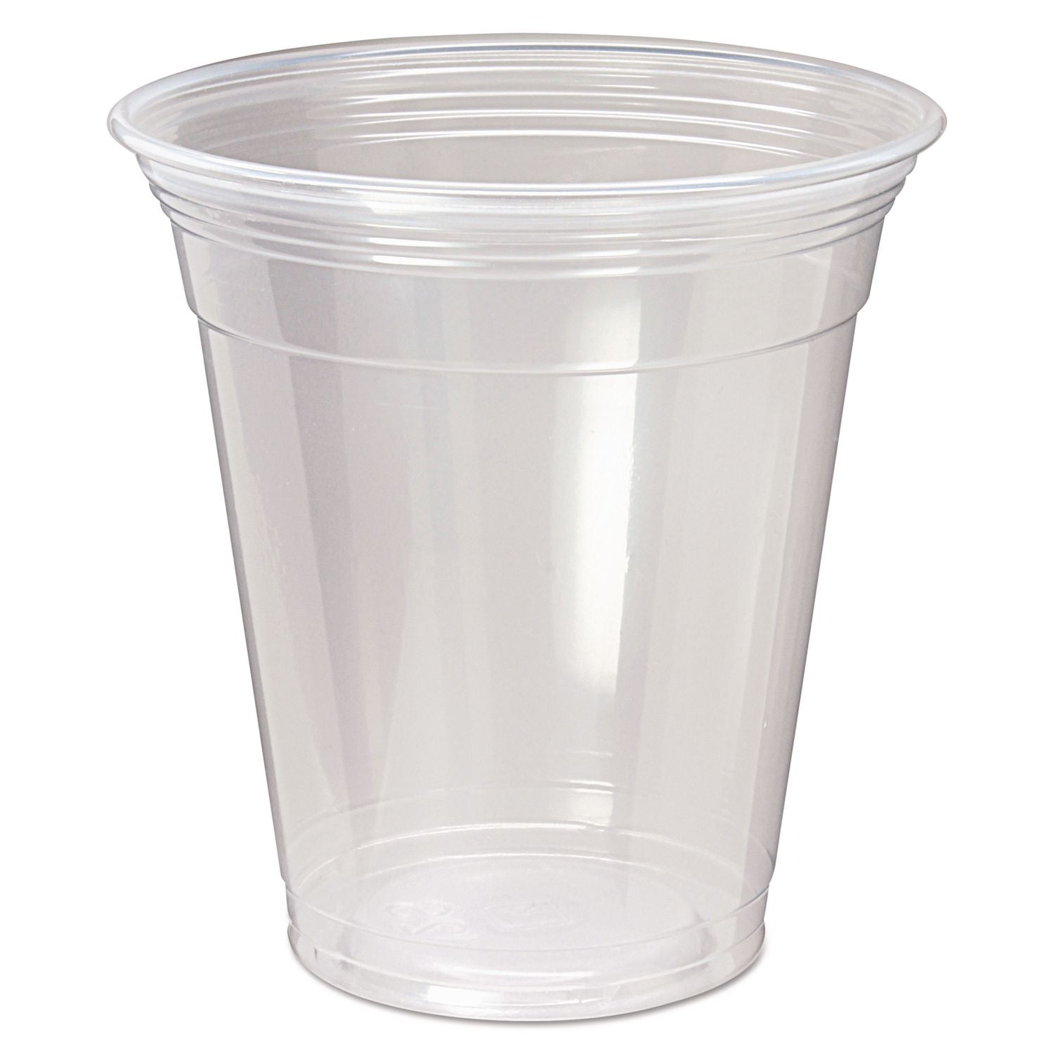 Nexclear Polypropylene Drink Cups, 12 to 14 oz, Plastic, Clear, 50/Bag, 20 Bags/Carton