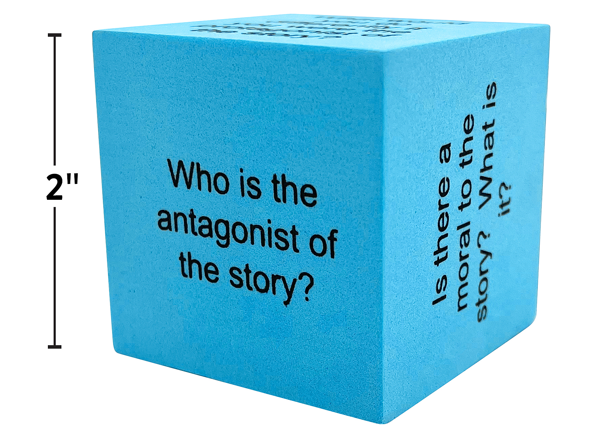 Foam Reading Comprehension Cubes