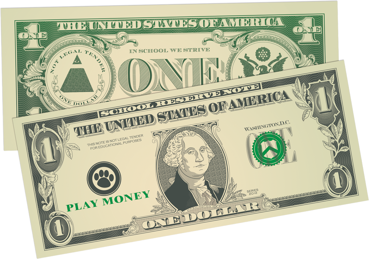 Play Money: Assorted Bills