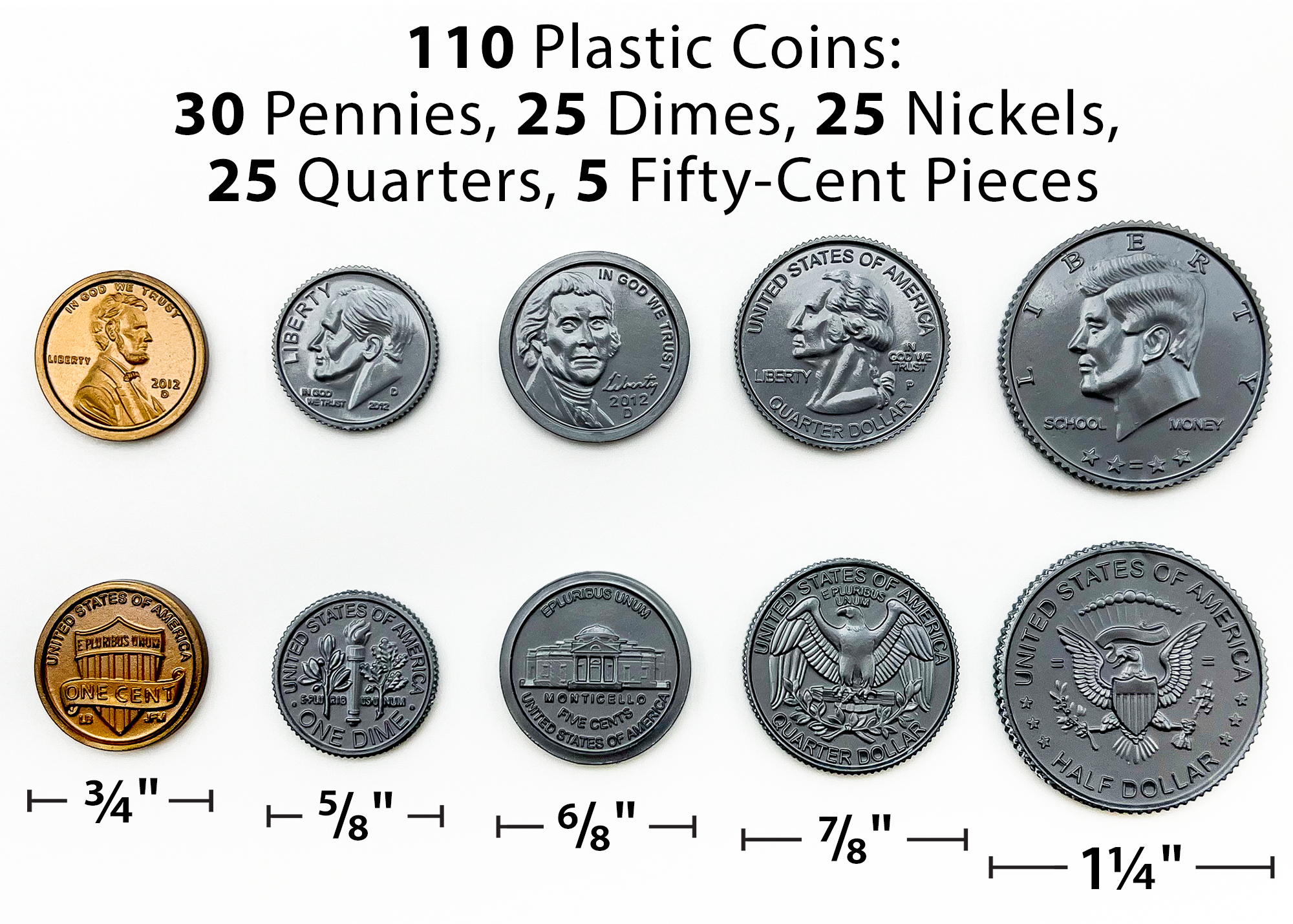 Play Money: Assorted Coins