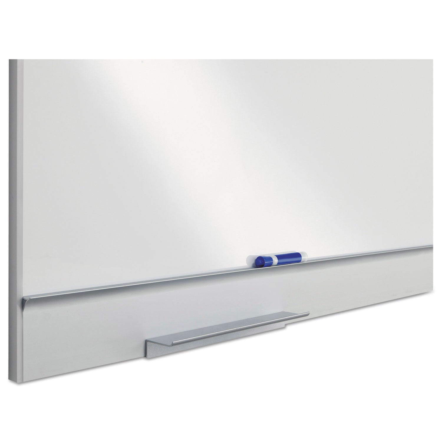 Polarity™ Magnetic Dry Erase White Board - 72" x 46" Aluminum Frame