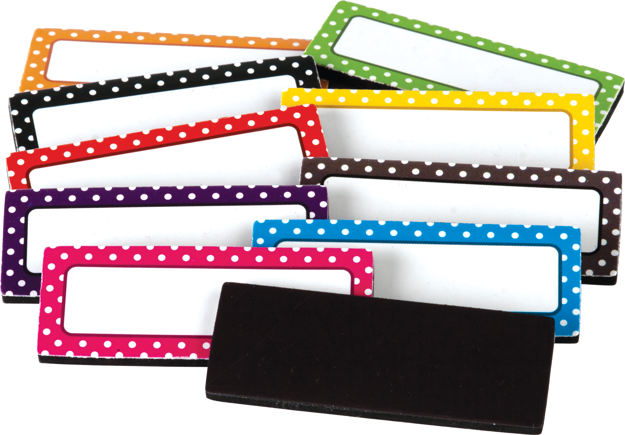 Polka Dots Magnetic Labels