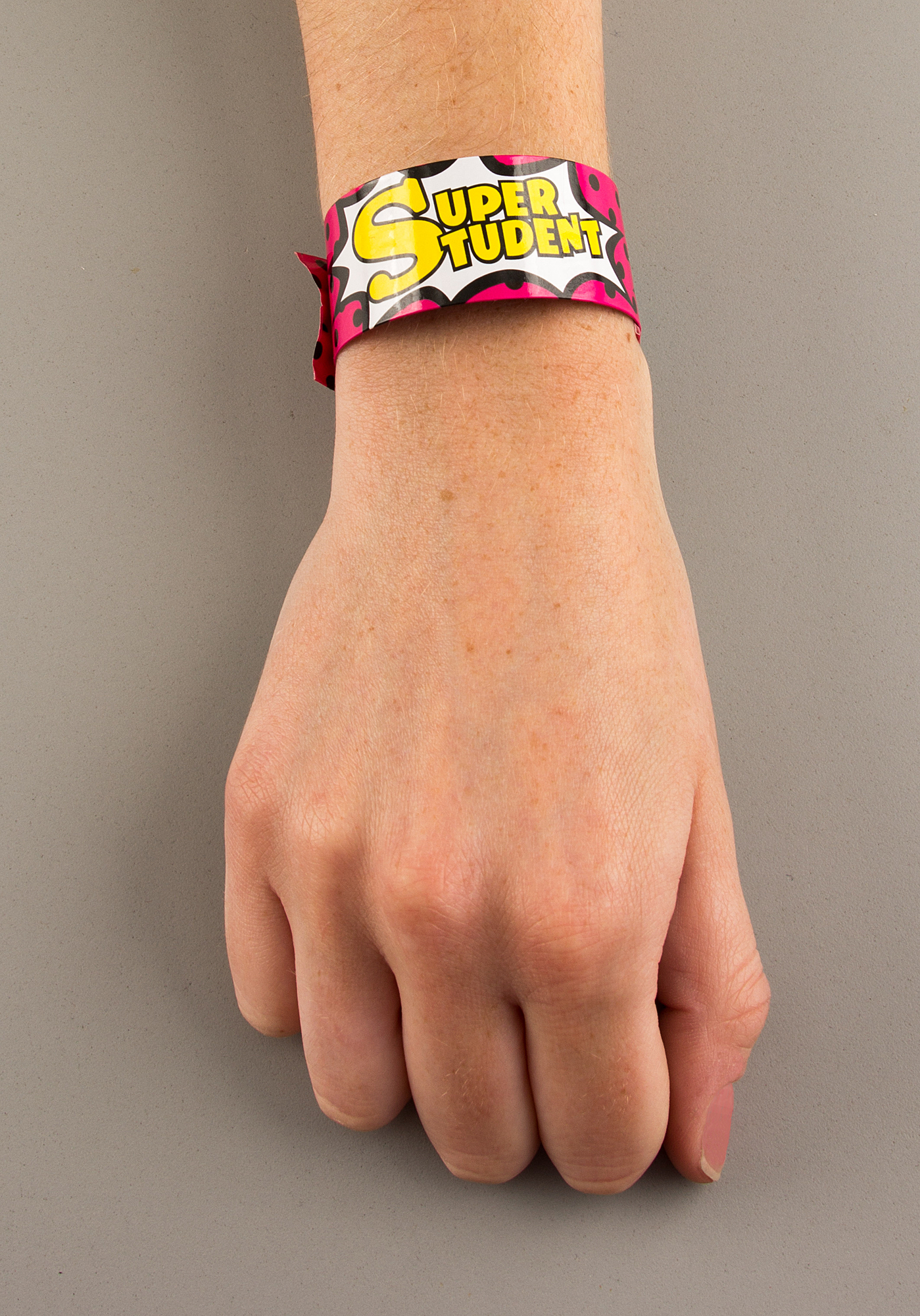 Superhero Super Student Slap Bracelets