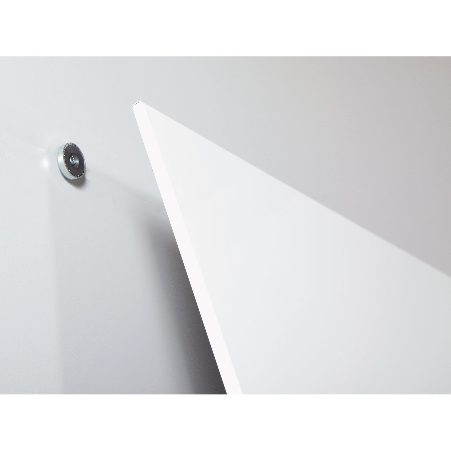 Magnetic Dry Erase Tile Board, 38.5" x 58", White Surface