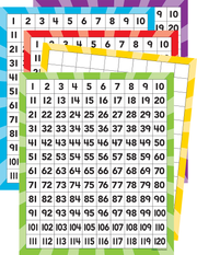120 Number Boards