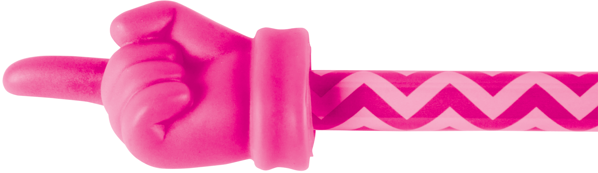 Hot Pink Chevron Hand Pointer