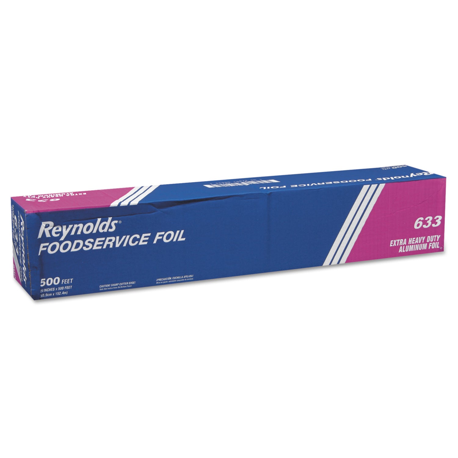 Extra Heavy-Duty Aluminum Foil Roll, 24" x 500 ft