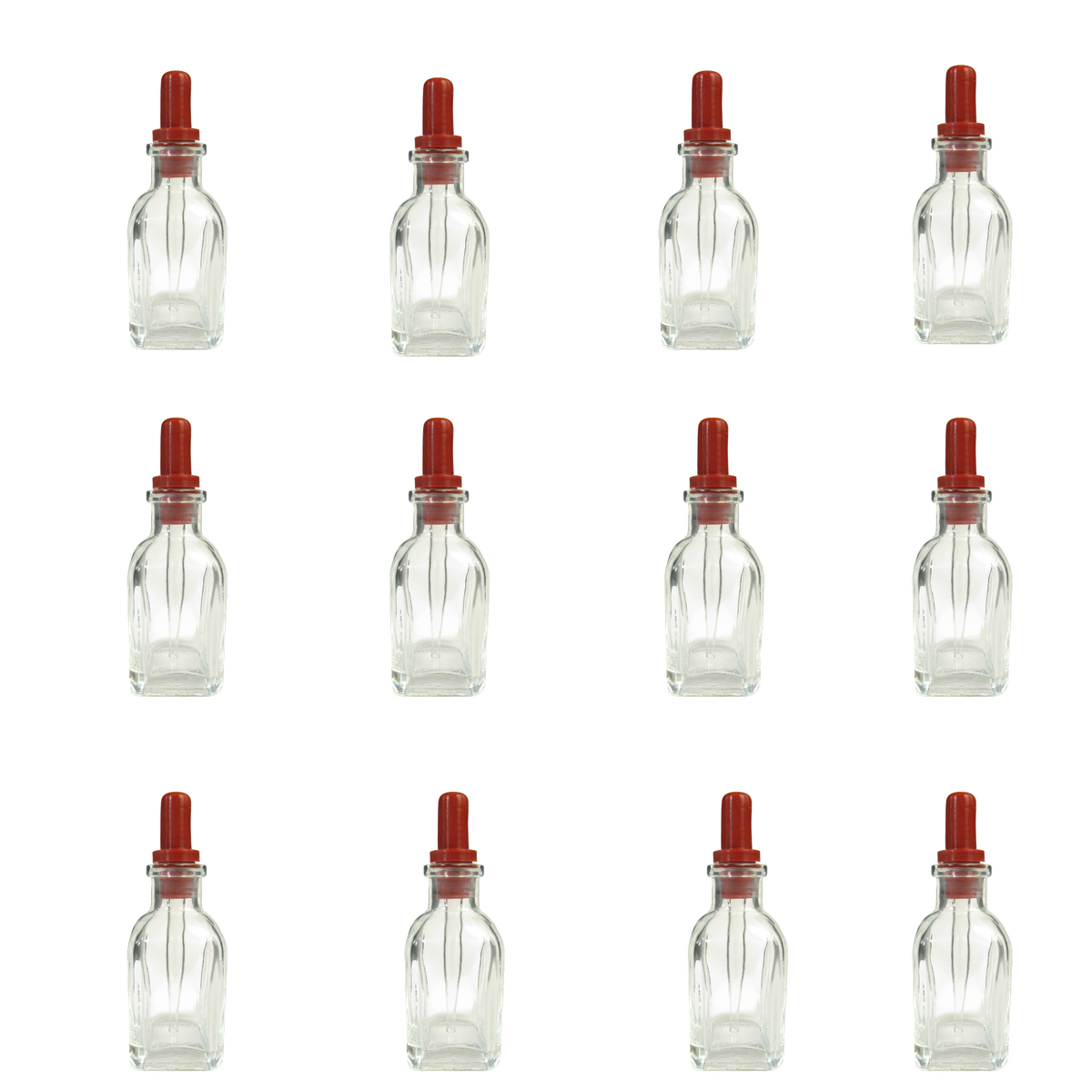Bottle, Barnes, with Straight Tipped Dropper, Pack of 12