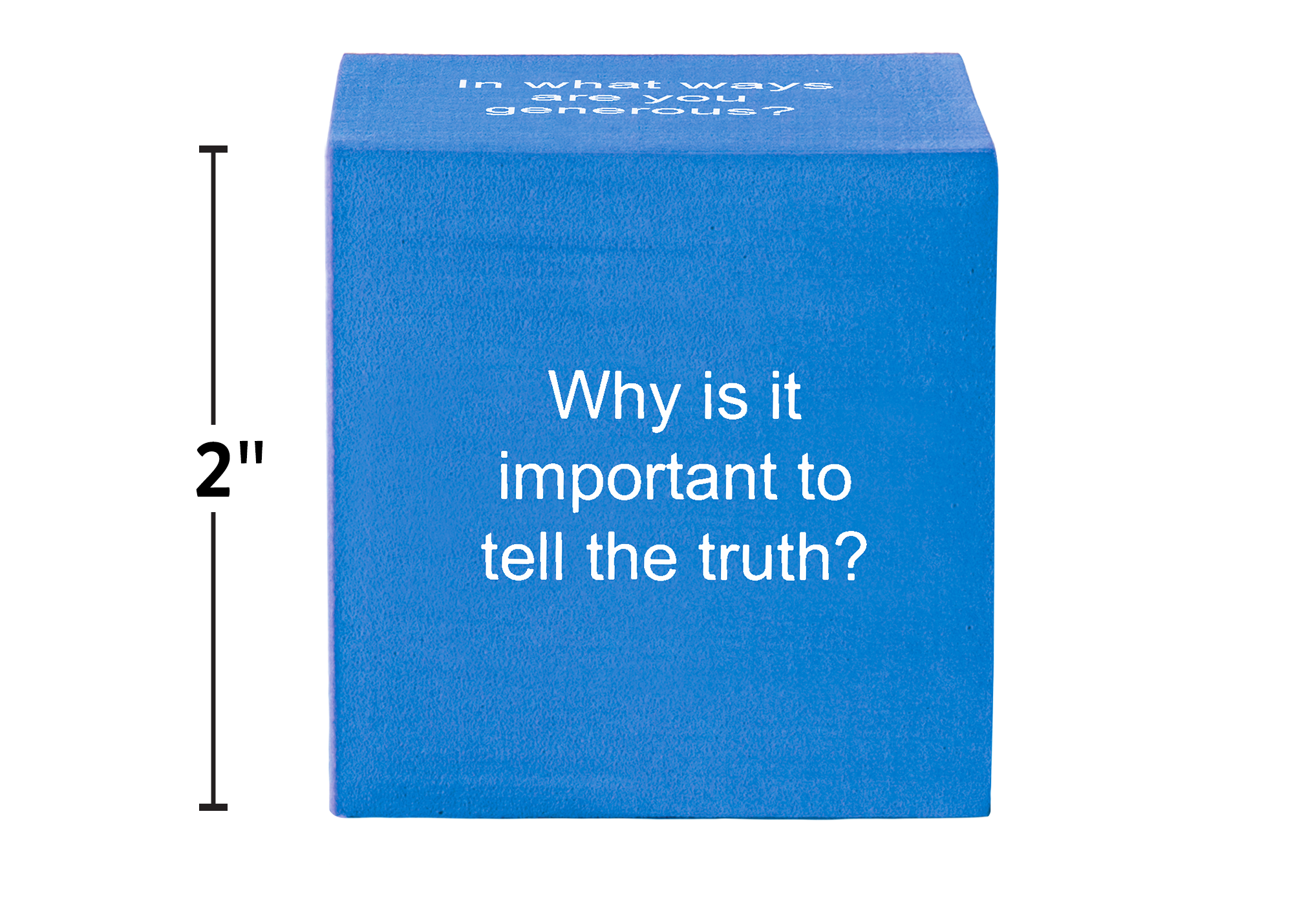 Foam Life Question Cubes