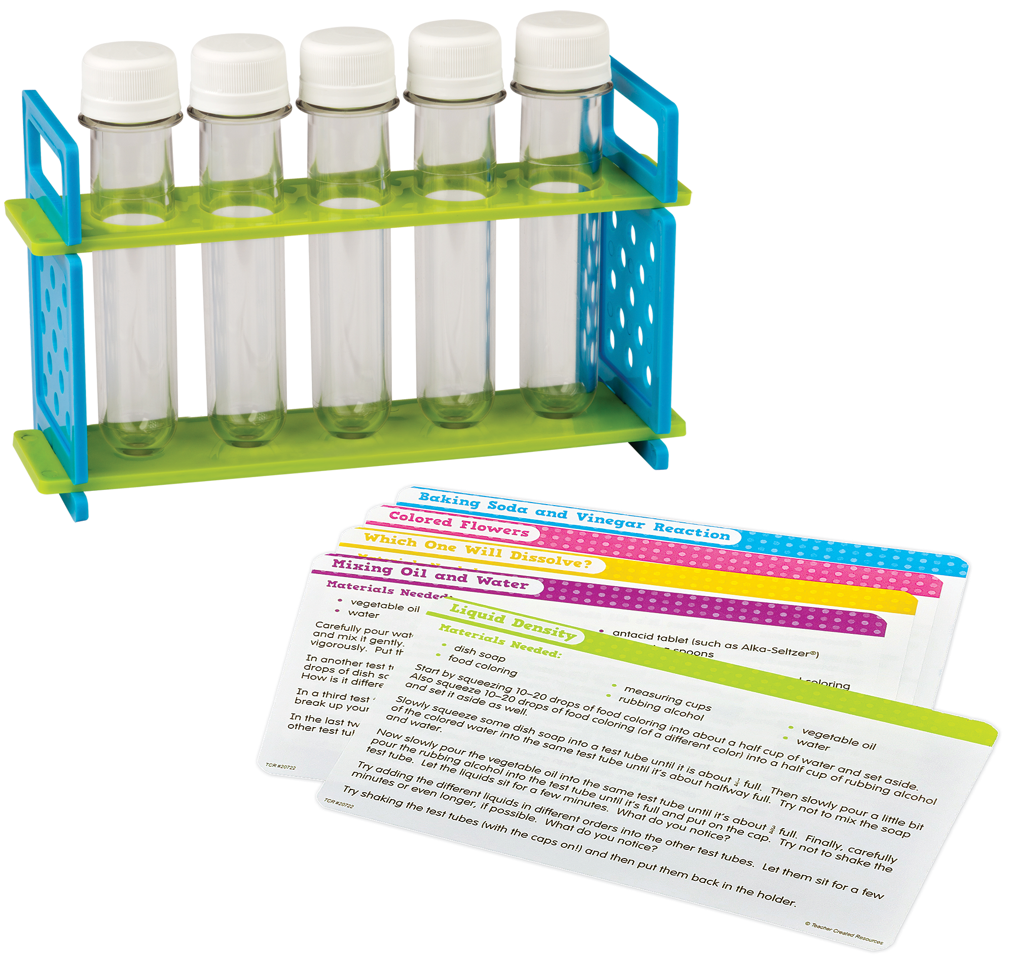 Up-Close Science: Test Tube & Activity Card Set