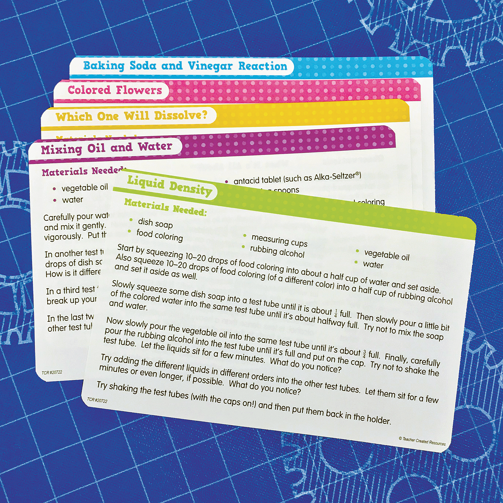 Up-Close Science: Test Tube & Activity Card Set