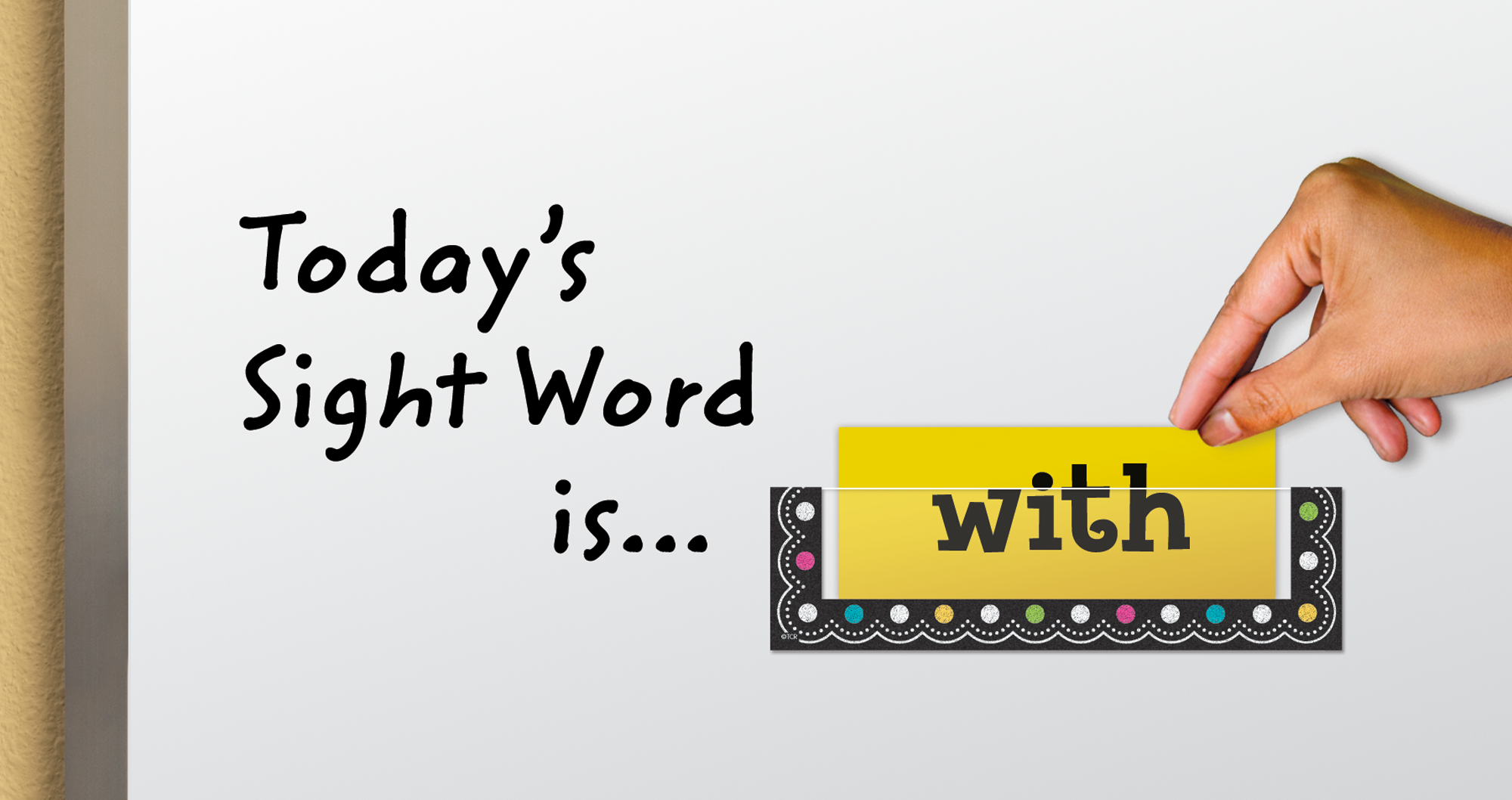 Chalkboard Brights Magnetic Pockets - Small