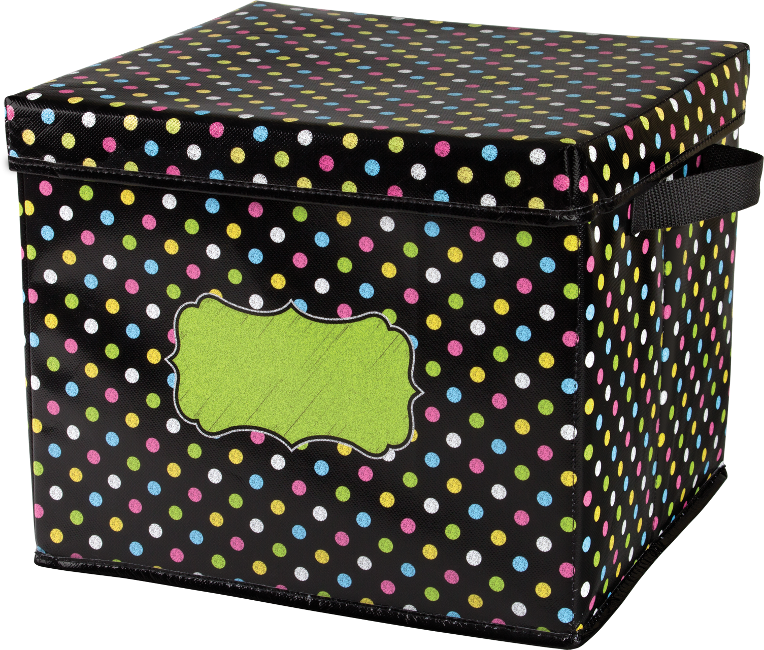 Chalkboard Brights Storage Box