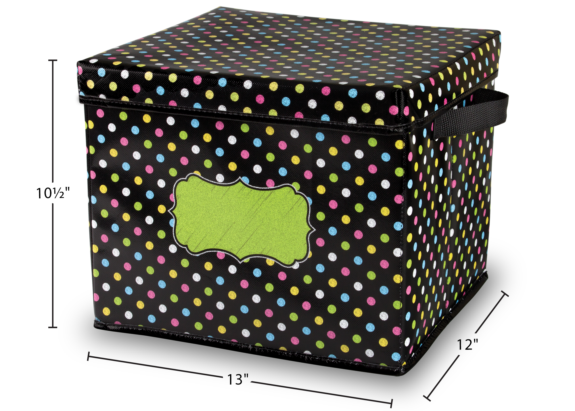 Chalkboard Brights Storage Box