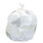 37" Length x 30" Width x 0.31 mil (8 Micron) Thickness - High Density - Natural - Polyethylene - Multipurpose - 25/Roll - 20 / Carton
