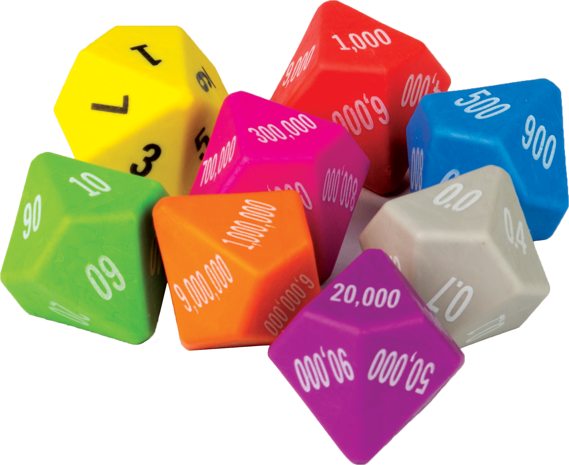 Place Value Dice