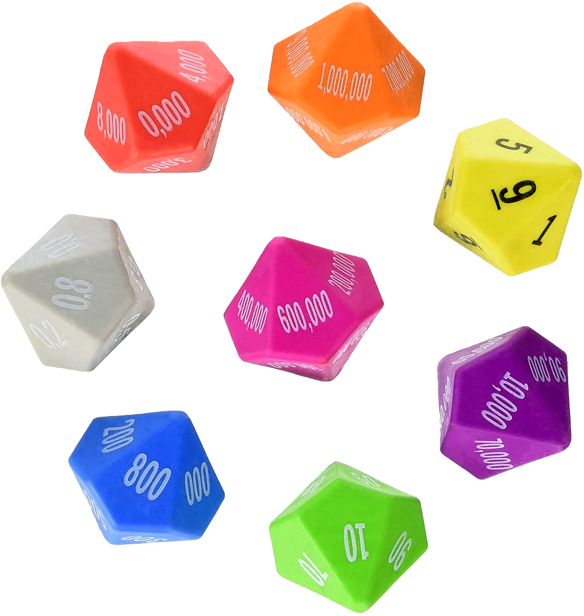 Place Value Dice