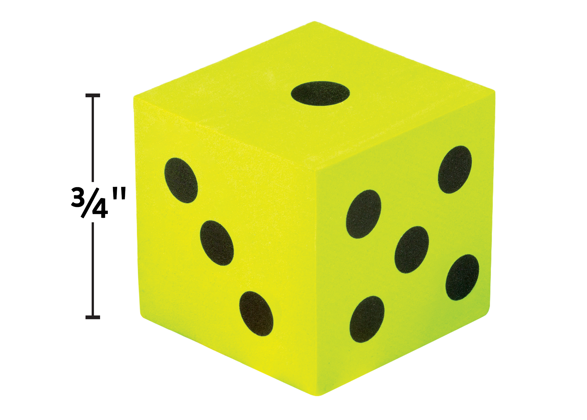Foam Colorful Dice