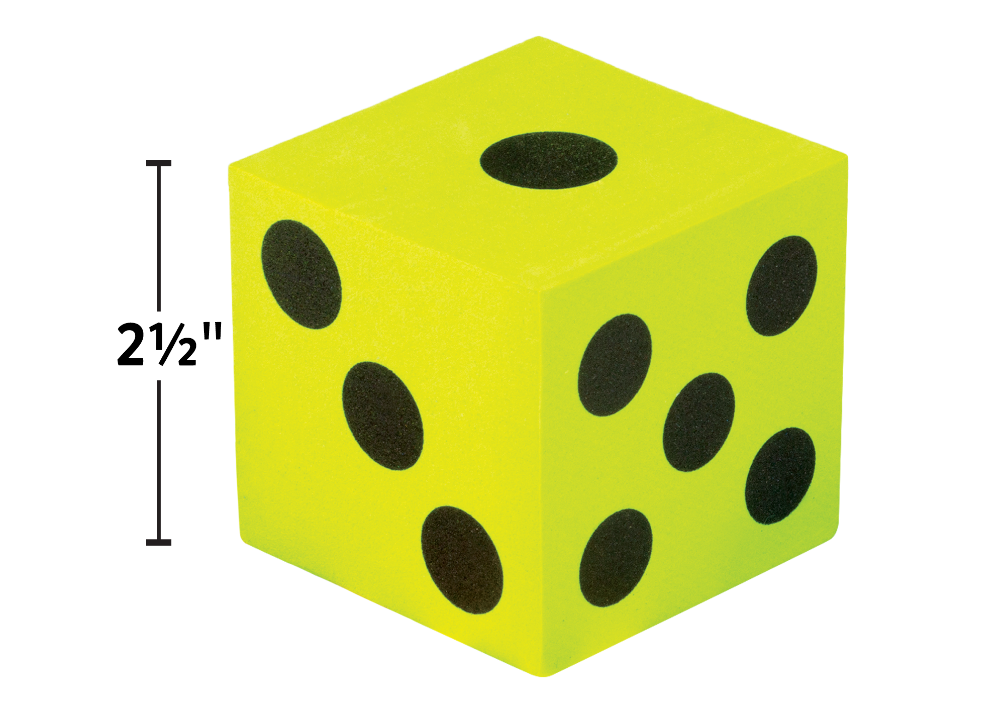 Foam Colorful Jumbo Dice