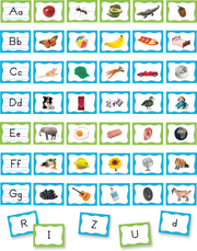 Alphabet Pocket Chart Cards