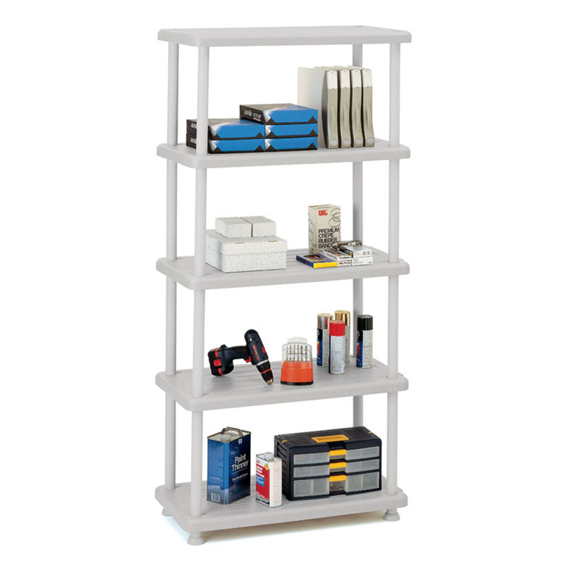 Rough n Ready® 5 Shelf, Platinum