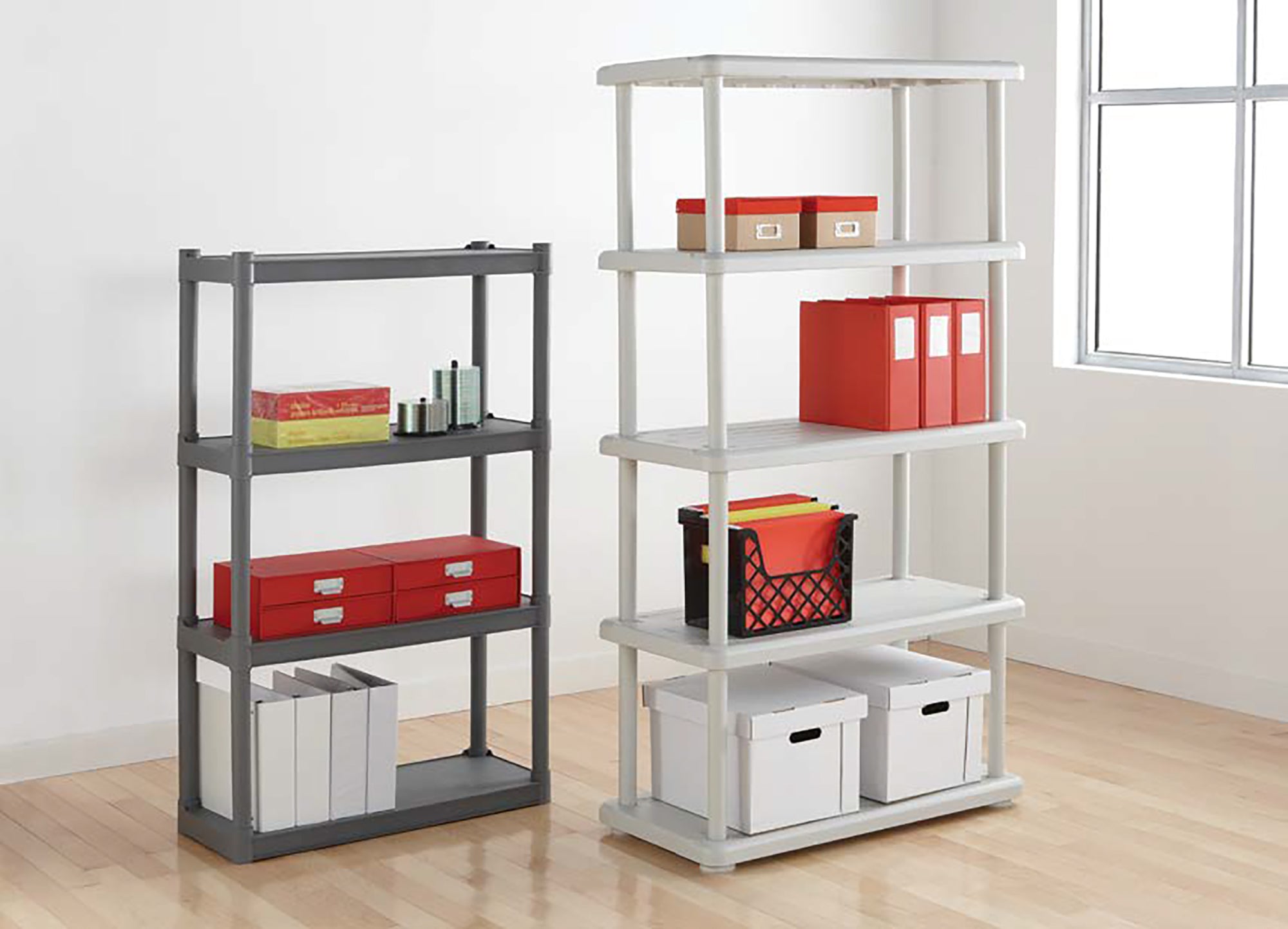 Rough n Ready® 5 Shelf, Platinum