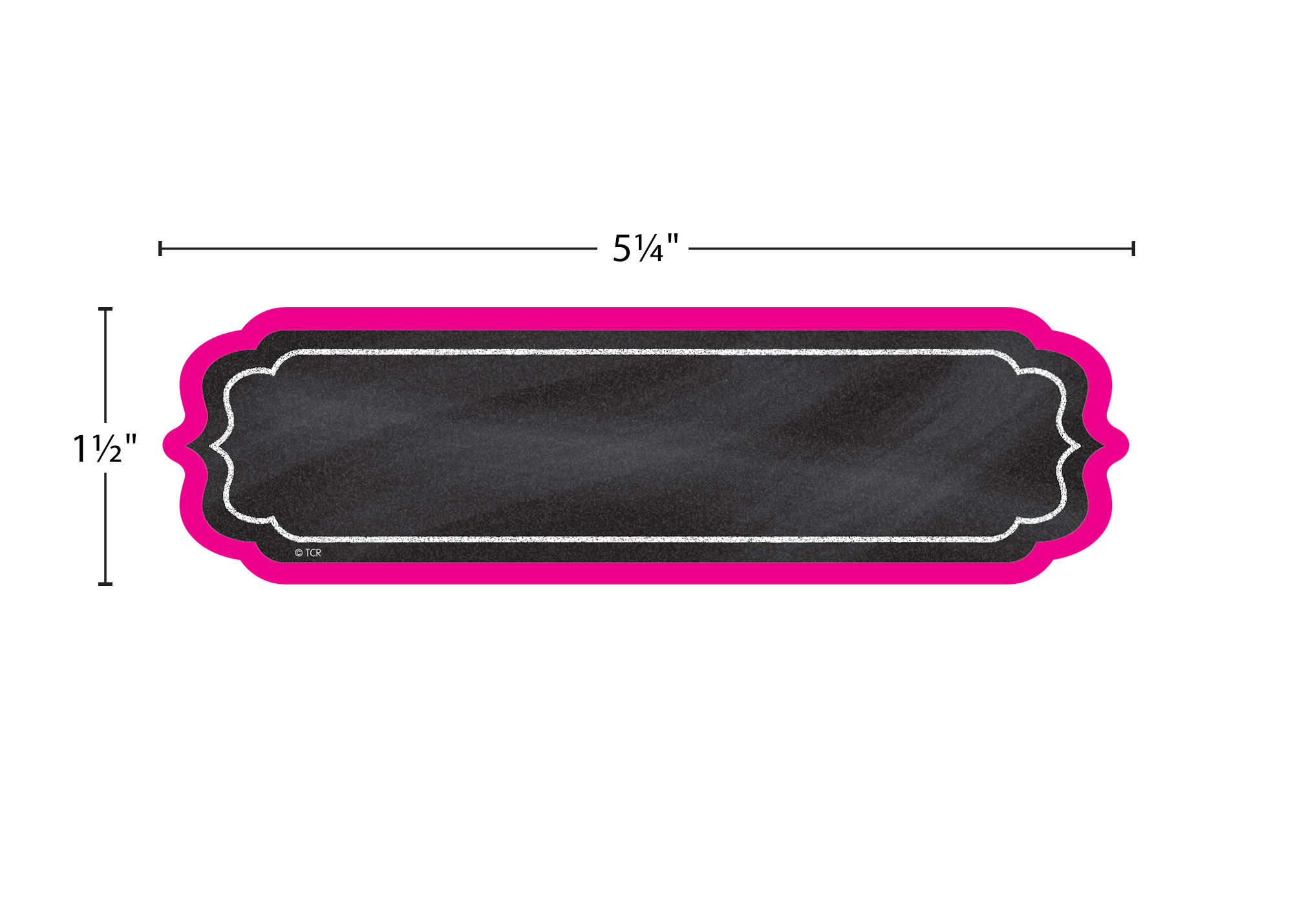 Chalkboard Brights Labels