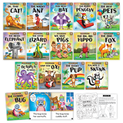 Animal Antics Short Vowel Phonics Readers Book Set