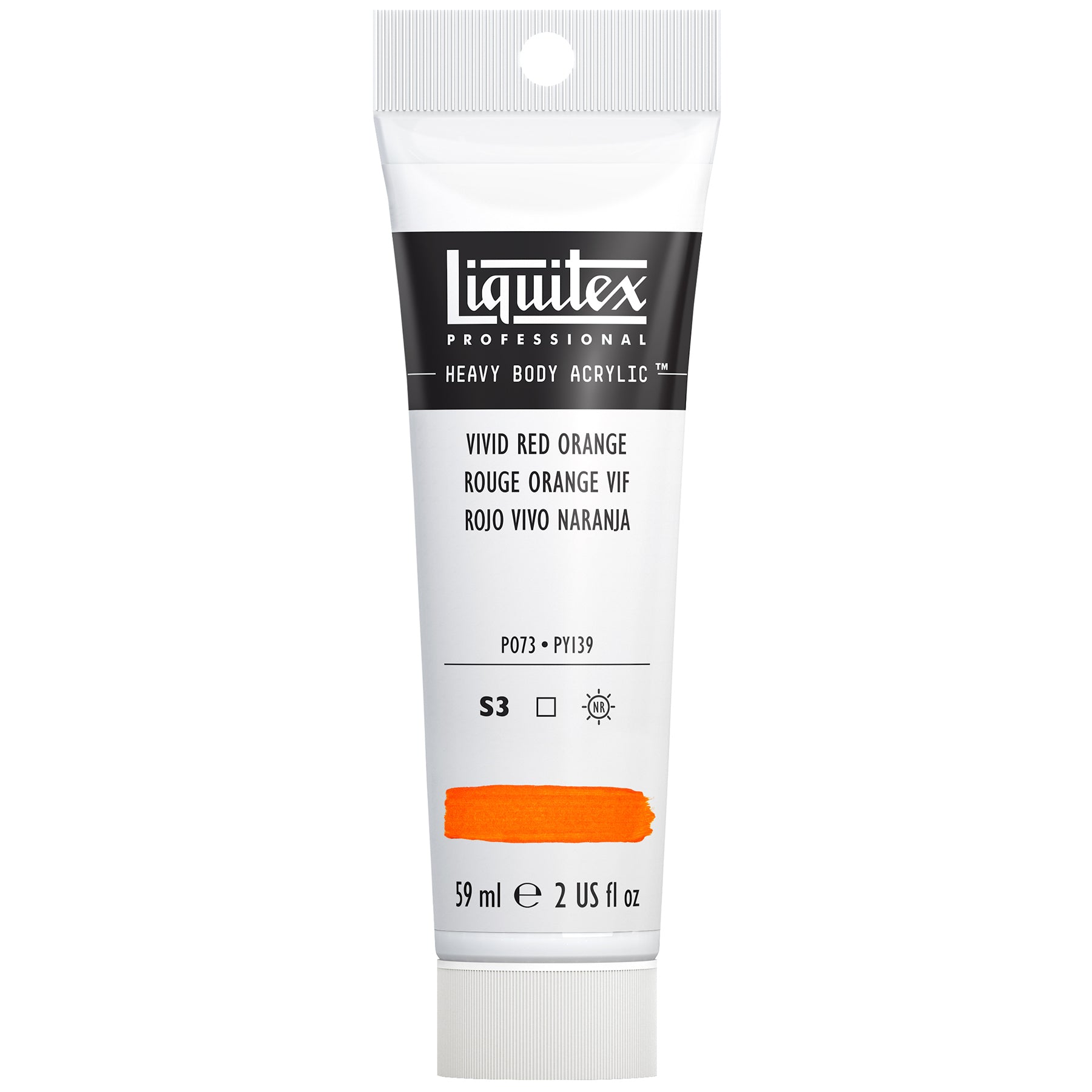 HB 59ml tube - Vivid Red Orange