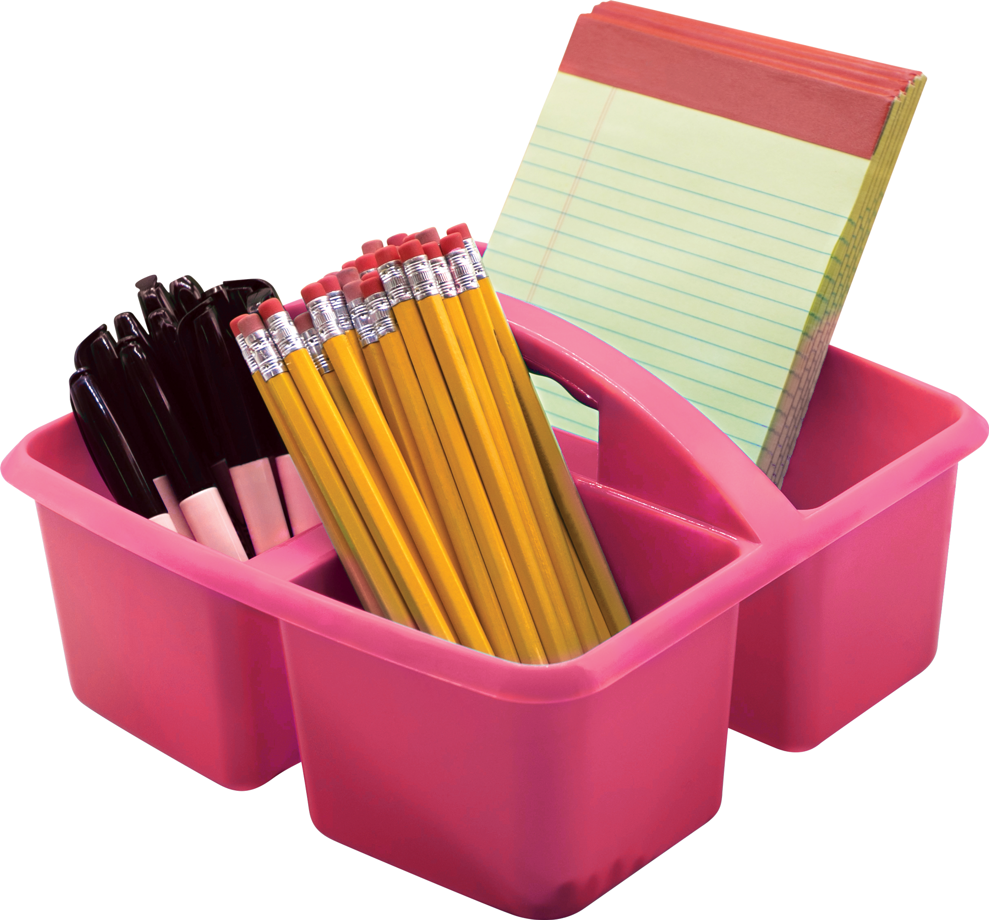Pink Plastic Storage Caddy
