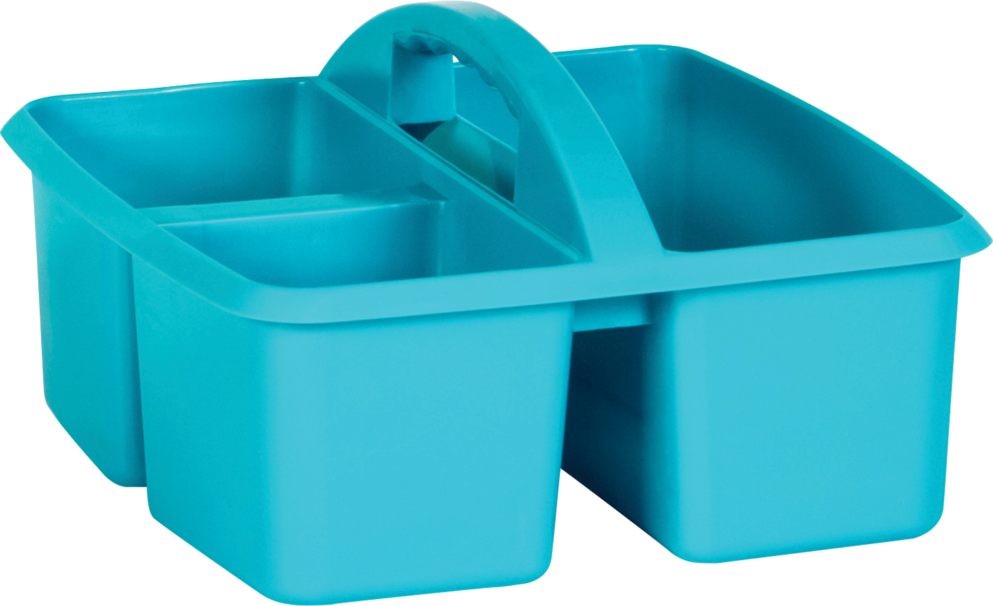 Teal Plastic Storage Caddy