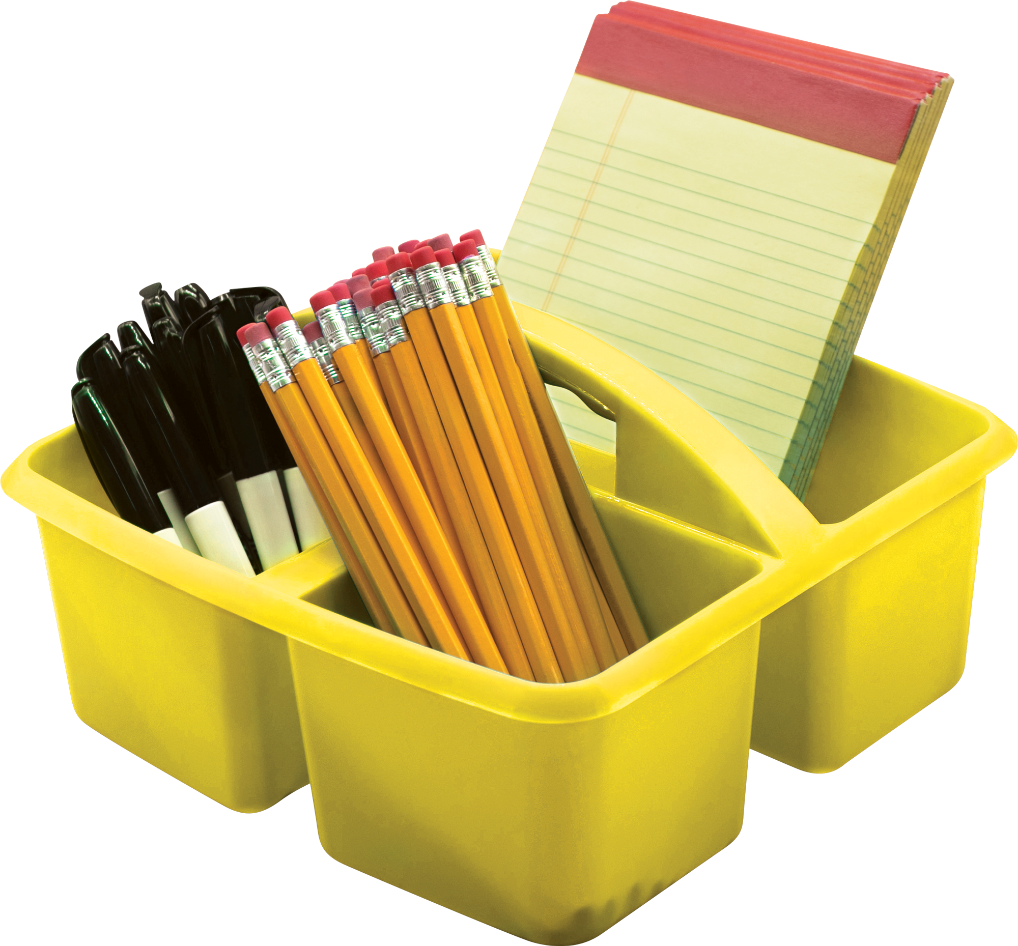 Yellow Plastic Storage Caddy